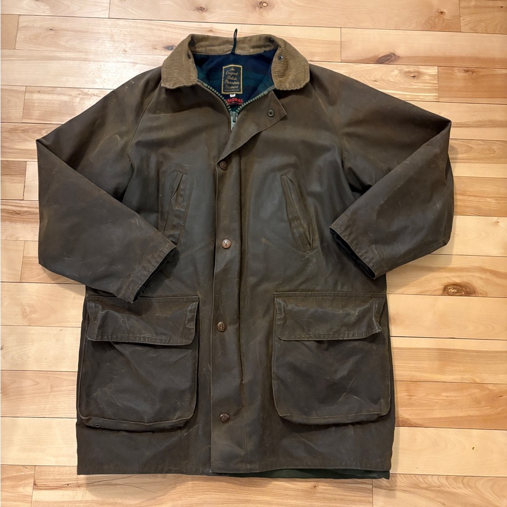 Men's Brown Waxed Jacket